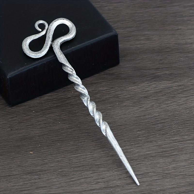 Chinese Style Hair Clips Retro Hairpin Twisted Hair Sticks Pins Head Accessories