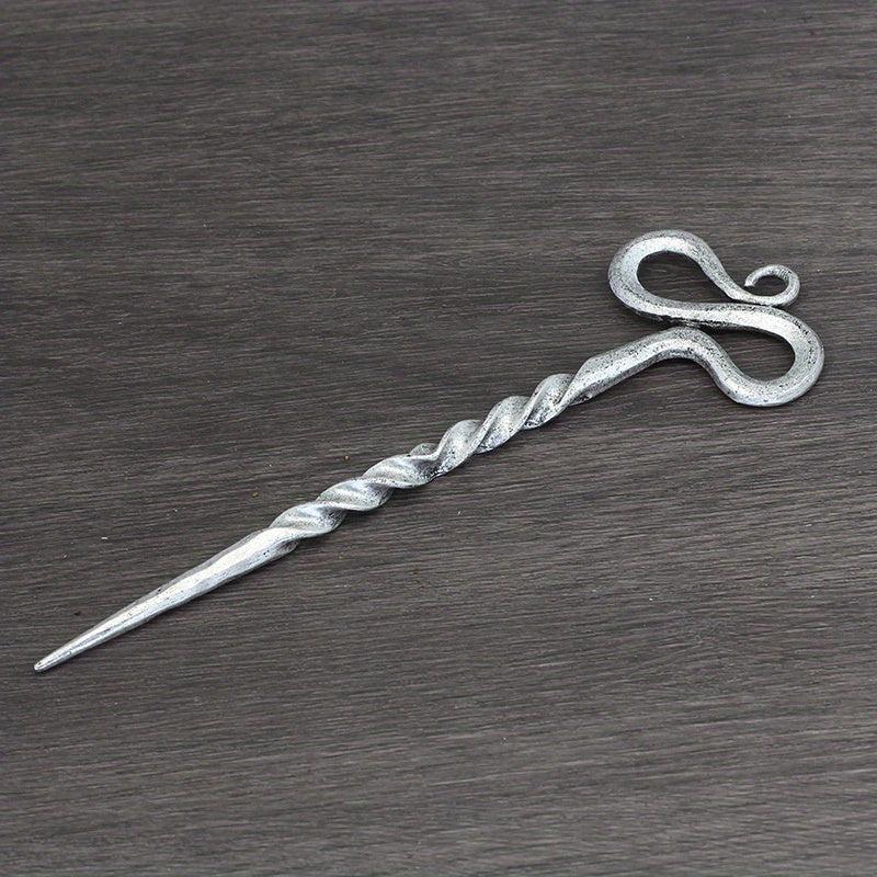 Chinese Style Hair Clips Retro Hairpin Twisted Hair Sticks Pins Head Accessories