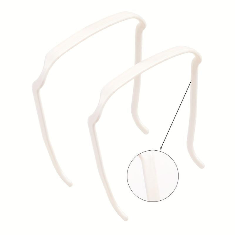 2pcs Curly Thick Hair Large Headband Invisible Hair Hoop Hairstyle Fixing Tool