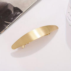 Smooth Surface Hair Clips Wide Ponytail Holder Hairpins Hair Claw for Women