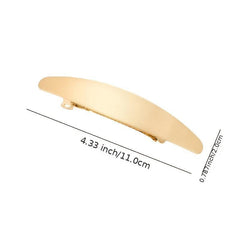 Smooth Surface Hair Clips Wide Ponytail Holder Hairpins Hair Claw for Women