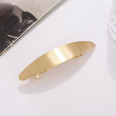 Smooth Surface Hair Clips Wide Ponytail Holder Hairpins Hair Claw for Women