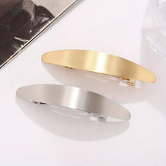 Smooth Surface Hair Clips Wide Ponytail Holder Hairpins Hair Claw for Women