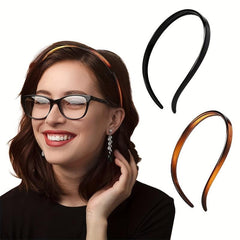 Acetate Headband Block Head Hoop Hair Band for Girls Women