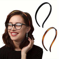 Acetate Headband Block Head Hoop Hair Band for Girls Women