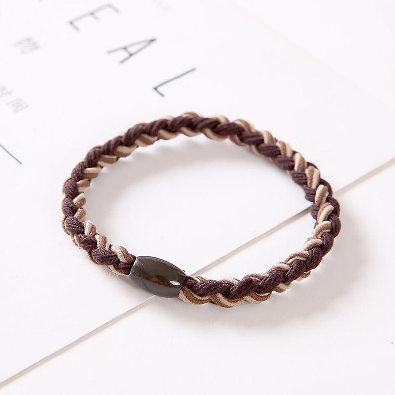 Mixed Twist Hair Tie High Elasticity Hair Rope Style Hair Ring Ponytail Holder