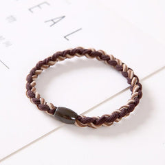 Mixed Twist Hair Tie High Elasticity Hair Rope Style Hair Ring Ponytail Holder