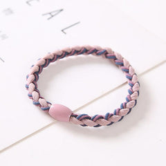 Mixed Twist Hair Tie High Elasticity Hair Rope Style Hair Ring Ponytail Holder
