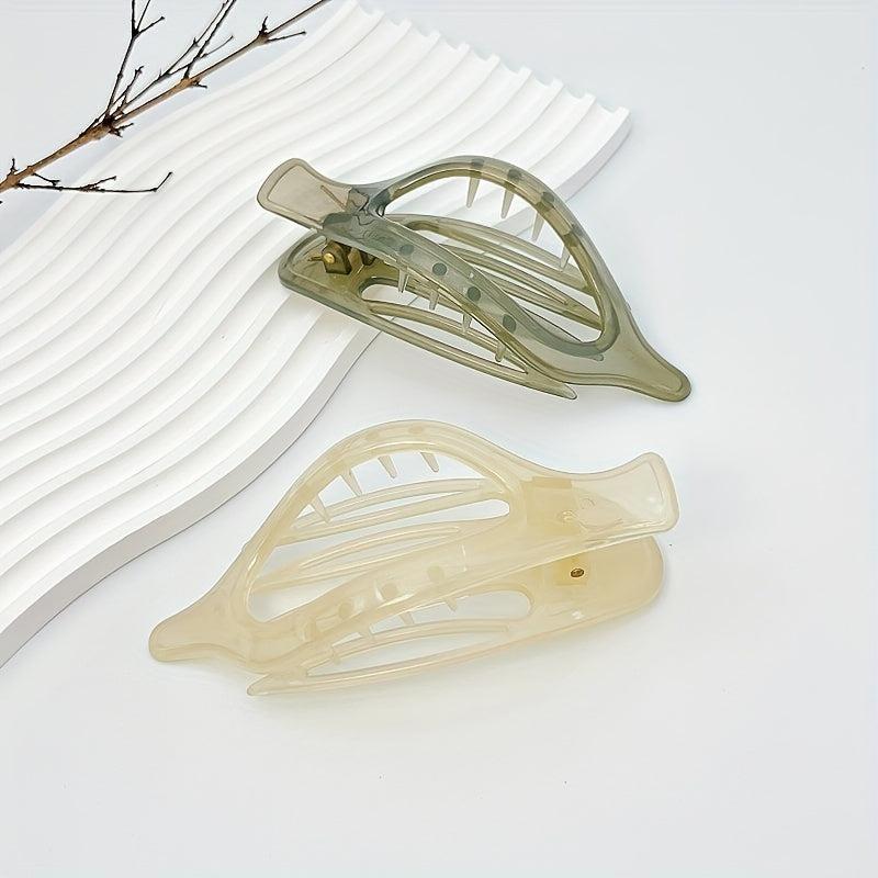 Transparent Hair Claw Shark Claw Plastic Hair Accessories