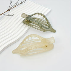 Transparent Hair Claw Shark Claw Plastic Hair Accessories