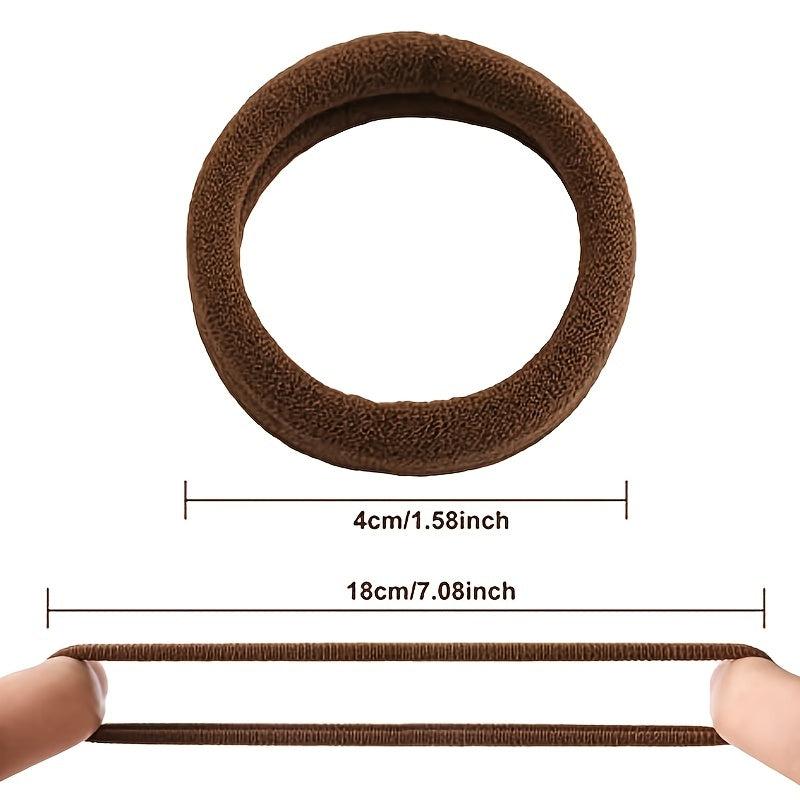 50pcs Hair Ties Elastic Hair Bands Girls Hair Accessories For Women Seamless Hai
