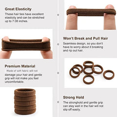 50pcs Hair Ties Elastic Hair Bands Girls Hair Accessories For Women Seamless Hai