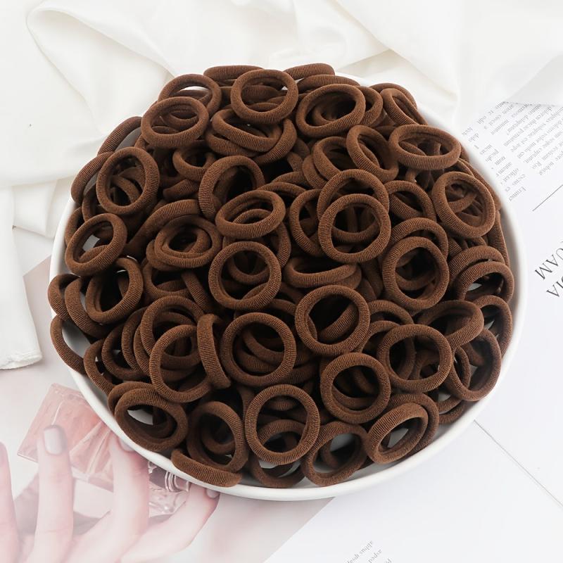 50pcs Hair Ties Elastic Hair Bands Girls Hair Accessories For Women Seamless Hai