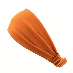 Striped Elastic Hairband for Sports and Fitness