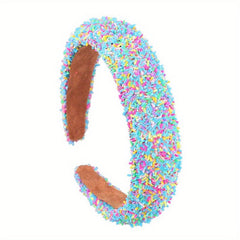 Wide Birm Hairbands Ice Cream Cake Shape Headband Hair Accessories