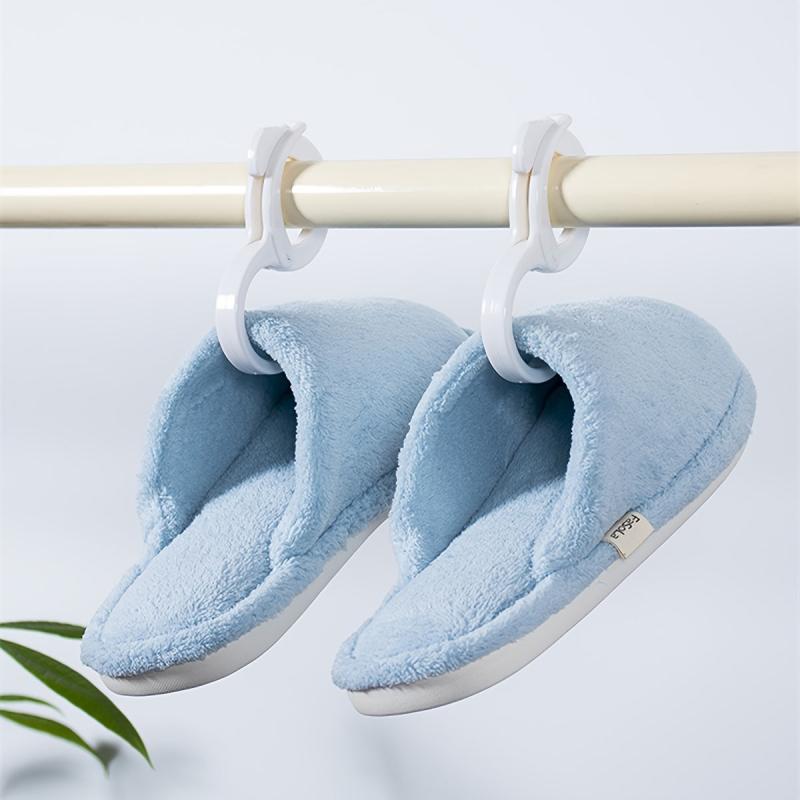 2pcs S Shaped Hooks Table Edge Hook Heavy Duty Closet Hook