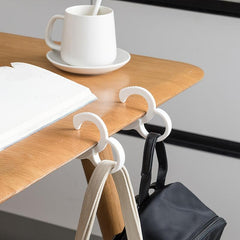 2pcs S Shaped Hooks Table Edge Hook Heavy Duty Closet Hook