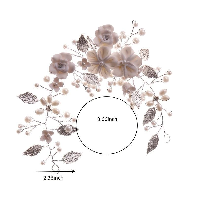 Pearl Headband Bridal Wedding Accessories