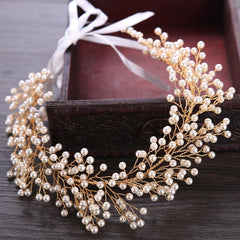 Pearl Headband Bridal Wedding Accessories