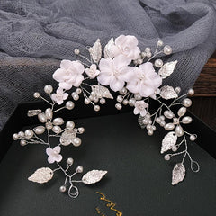 Pearl Headband Bridal Wedding Accessories