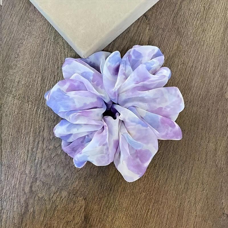 Large Mesh Scrunchie Headrope Elastic Ponytail Hair Tie Hair Accessories