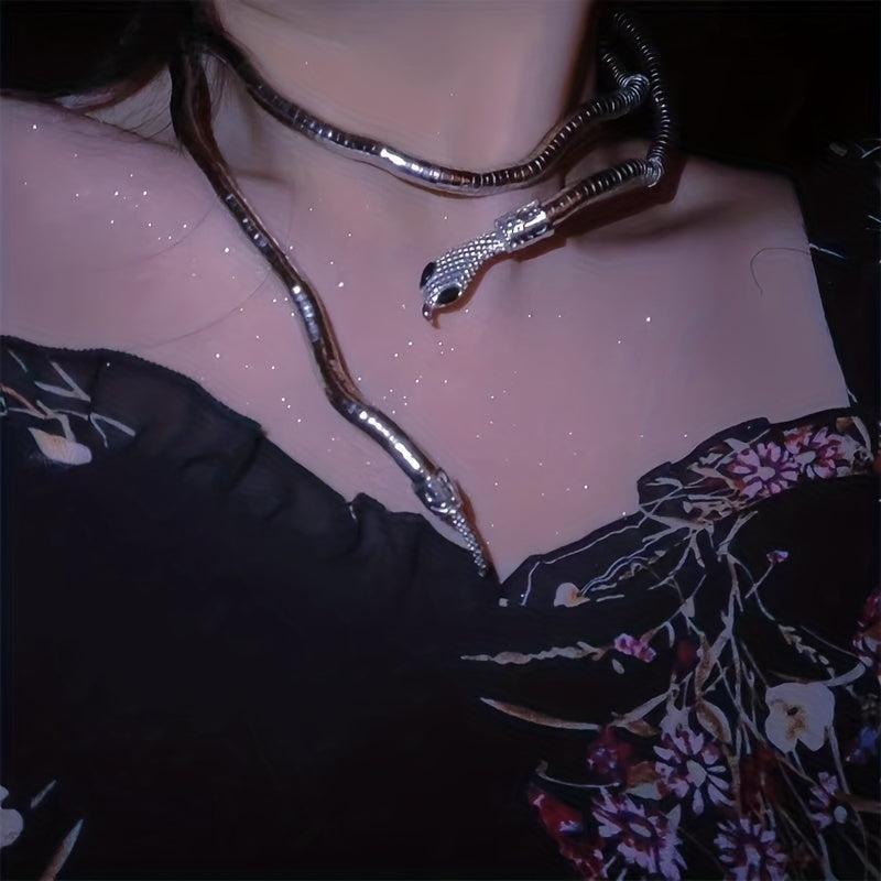 Snake Necklace Flexible Bendable Bracelet Hair Accessory