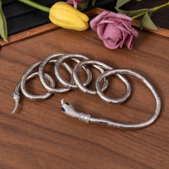 Snake Necklace Flexible Bendable Bracelet Hair Accessory