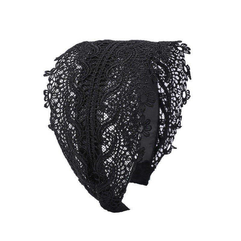 Ethnic Lace Headband Embroidered Wide Hair Accessories