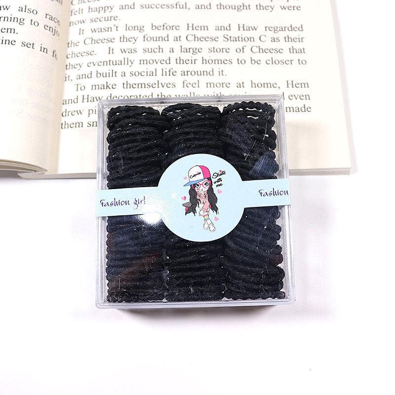 Colorful Hair Ties Hair Ropes Hair Rings Elastic Ponytail Holder