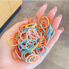 Colorful Hair Ties Hair Ropes Hair Rings Elastic Ponytail Holder