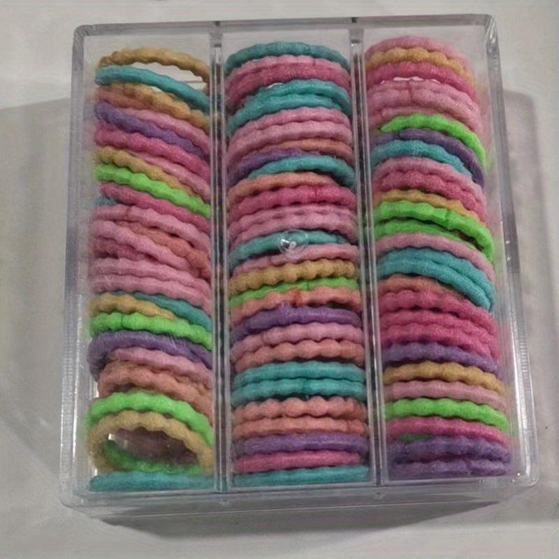 Colorful Hair Ties Hair Ropes Hair Rings Elastic Ponytail Holder