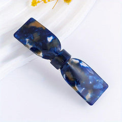 Bowknot Acetate French Barrette Hair Clip Hair Accessories