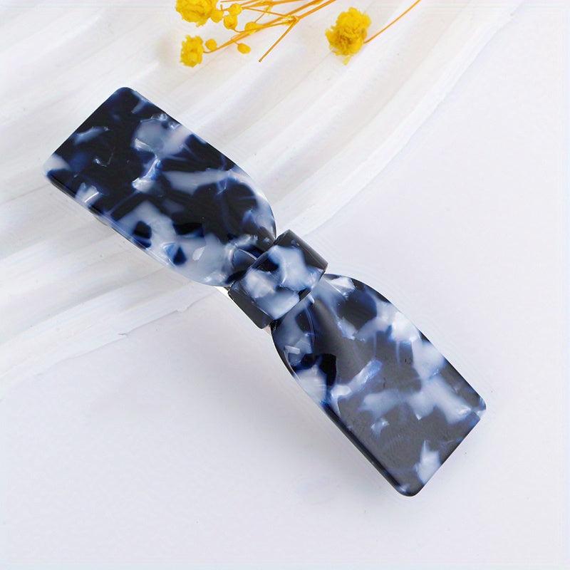 Bowknot Acetate French Barrette Hair Clip Hair Accessories
