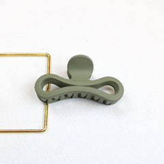 Frosted Bow Hair Claw Clip Strong Hold Grip Hair Jaw Clip for Thick Hair 1pc