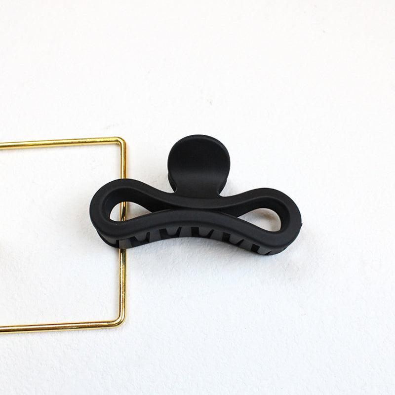 Frosted Bow Hair Claw Clip Strong Hold Grip Hair Jaw Clip for Thick Hair 1pc