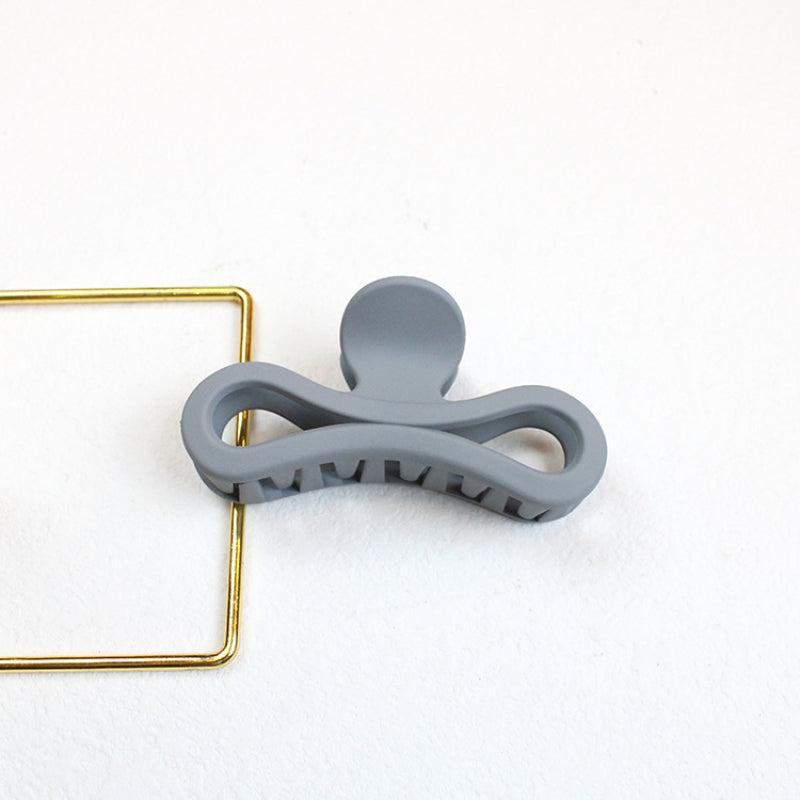 Frosted Bow Hair Claw Clip Strong Hold Grip Hair Jaw Clip for Thick Hair 1pc