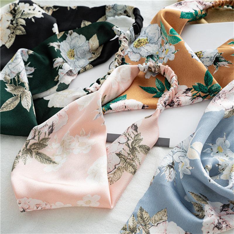Boho Head Printed Hair Kerchief Scarf for Women