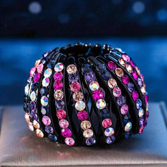 Rhinestone Bun Nest Claw Vintage Hair Clip