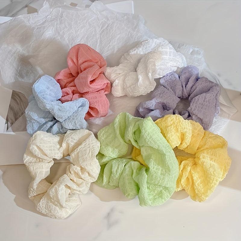 Large Mesh Scrunchie Headrope Elastic Hair Tie for Girls
