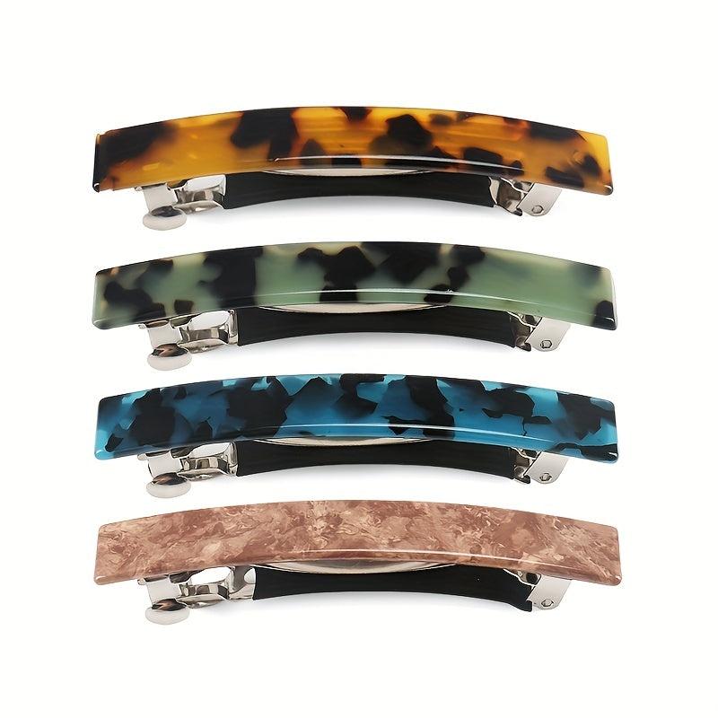 Vintage Acetate Hair Barrette Acrylic Hair Clip Hair Pins Hair Accessories