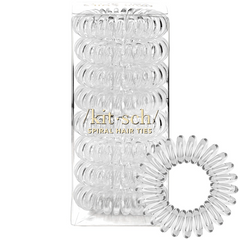 Spiral Hair Ties Waterproof Ponytail Holder Solid Hair Accessories