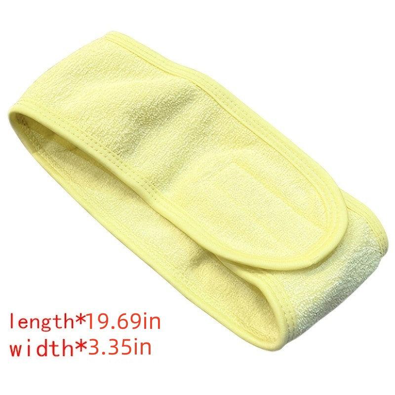 Facial Headband With Stretch Towel For Wash Face Spa Makeup