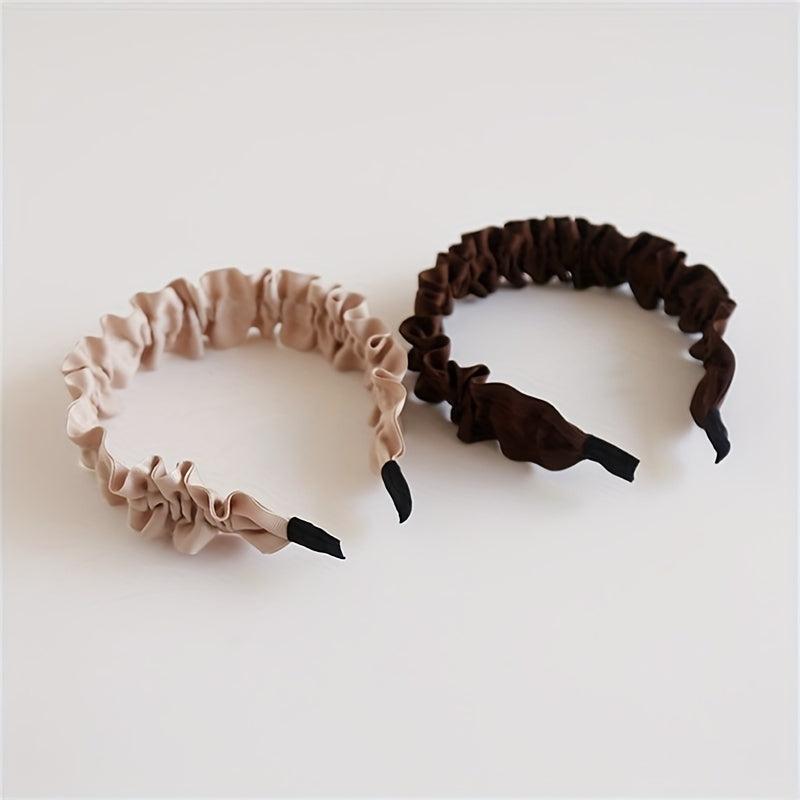 Lace Fabric Headband Hair Hoop Wash Face Spa Headwear Hair Accessories
