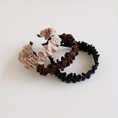 Lace Fabric Headband Hair Hoop Wash Face Spa Headwear Hair Accessories