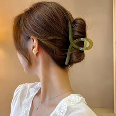 Large Hair Claw Ponytail Holder Solid Shark Claw Hair Accessories