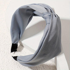 Wide Headband Solid Head Hoop Hair Accessories Soft Headdress