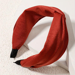 Wide Headband Solid Head Hoop Hair Accessories Soft Headdress
