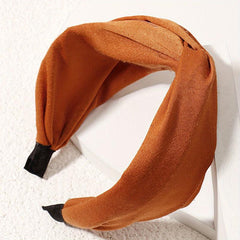 Wide Headband Solid Head Hoop Hair Accessories Soft Headdress