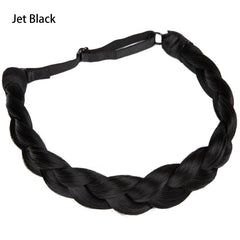 Braid Wig Headband Hair Extension Stretch Hair Piece Hair Accessories
