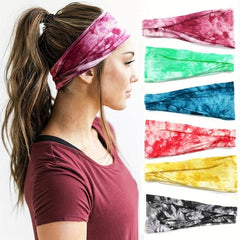 Bohemian Style Sports Headband Sweatband Hair Accessory